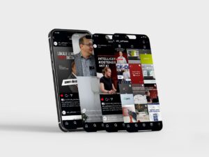 Mockup vom Instagram Feed von CIIT Software