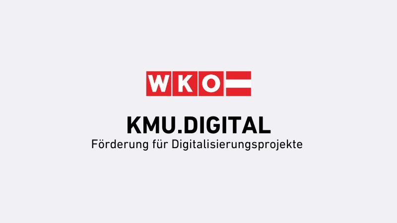 alt="KMU.DIGITAL Förderung für Digitalisierung und Social Media in Österreich"